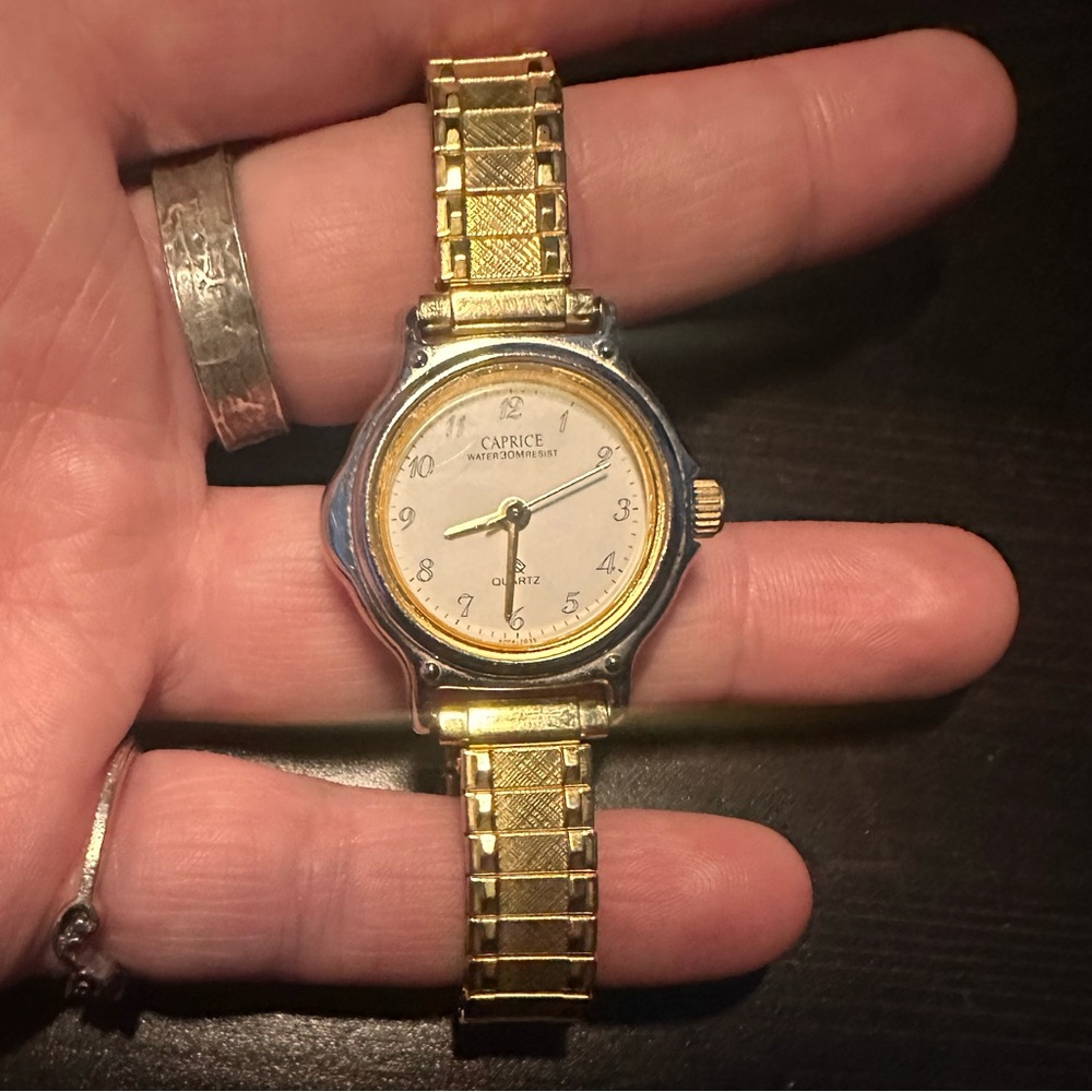 Vintage Caprice stainless steel watch